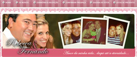 Site de Casamento – Rebecca e Fernando